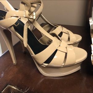 Ysl Nude shoes size 41 on excellent condition.